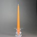 24.5cm Orange Taper Dinner Candles